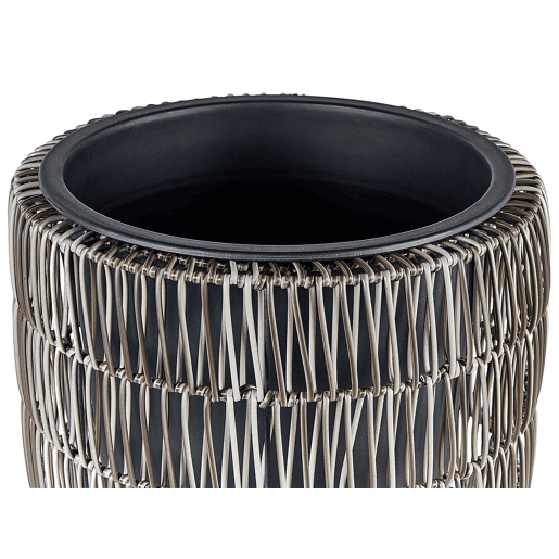 Beliani Conjunto de 2 vasos para plantas CHELONE