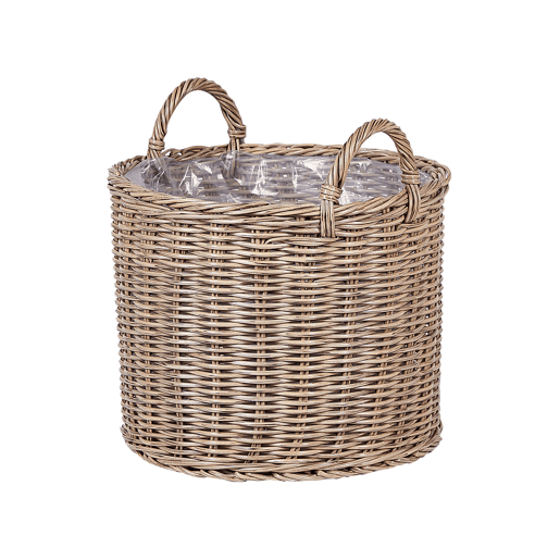 Beliani Conjunto de 3 vasos para plantas PENDULA