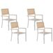 Beliani Silla de jardín PRATO Beliani Silla de jardín PRATO Beige