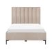 Beliani Cama con almacenaje Terciopelo SEZANNE 150x215 Beliani Cama con almacenaje Terciopelo SEZANNE 150x215 Gris