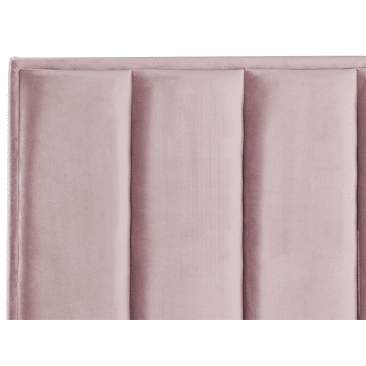Beliani Cama baú Veludo SEZANNE Beliani Cama baú Veludo SEZANNE