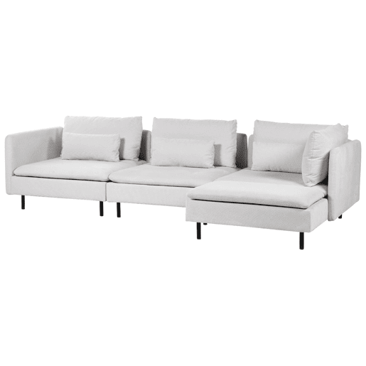 Beliani Sofá modular Poliéster EGERIS