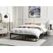 Beliani Cama Hierro VIRY Beliani Cama Hierro VIRY Negro