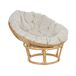 Beliani Silla de jardín SALVO Beliani Silla de jardín SALVO Beige