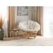 Beliani Silla de jardín SALVO Beliani Silla de jardín SALVO Beige