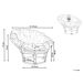 Beliani Silla de jardín SALVO Beliani Silla de jardín SALVO Beige