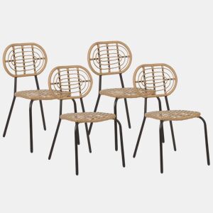Beliani Cadeira de jardim PRATELLO