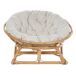 Beliani Silla mecedora ORVIETO Beliani Silla mecedora ORVIETO Beige