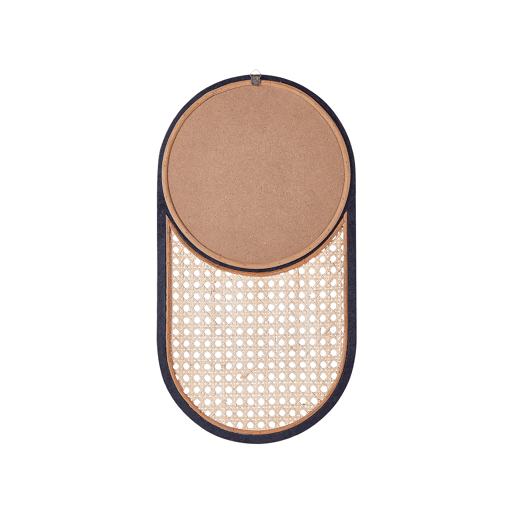 Espelho BALEAL 30 cm 56 cm Rattan Natural
