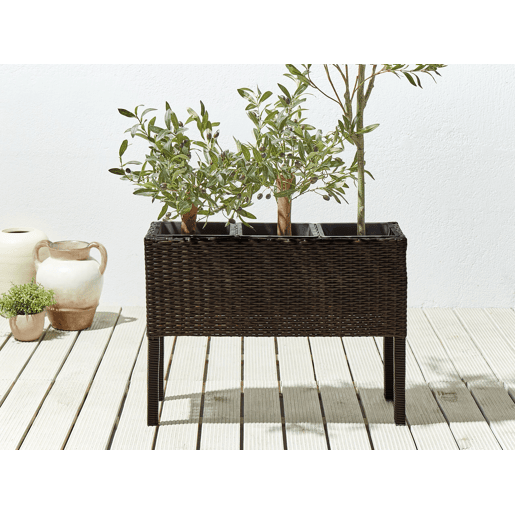 Beliani Vaso alto para plantas CARAGANA