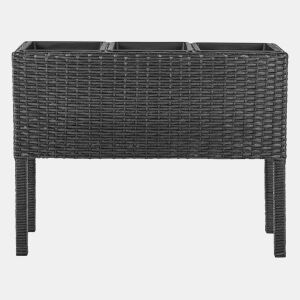 Beliani Vaso alto para plantas CARAGANA