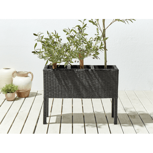 Beliani Vaso alto para plantas CARAGANA