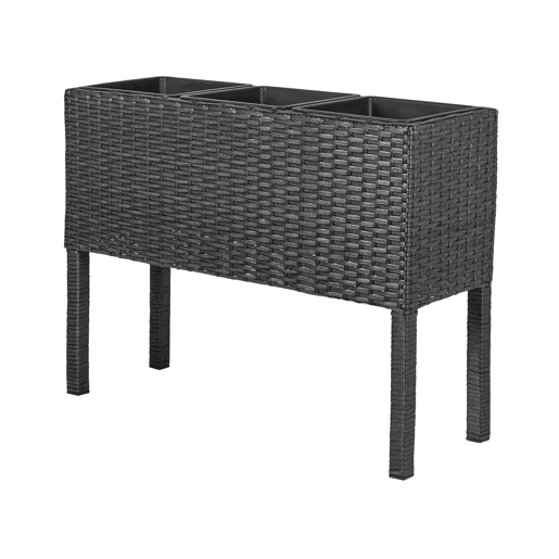 Beliani Vaso alto para plantas CARAGANA