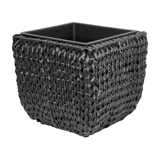 Beliani Conjunto de 2 vasos para plantas BERBERIS