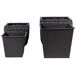 Beliani Conjunto de 2 macetas BERBERIS Beliani Conjunto de 2 macetas BERBERIS Negro
