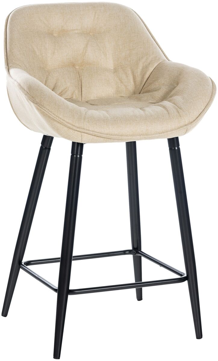 Taburete de bar gibson en tela o terciopelo 94x54x58 cm