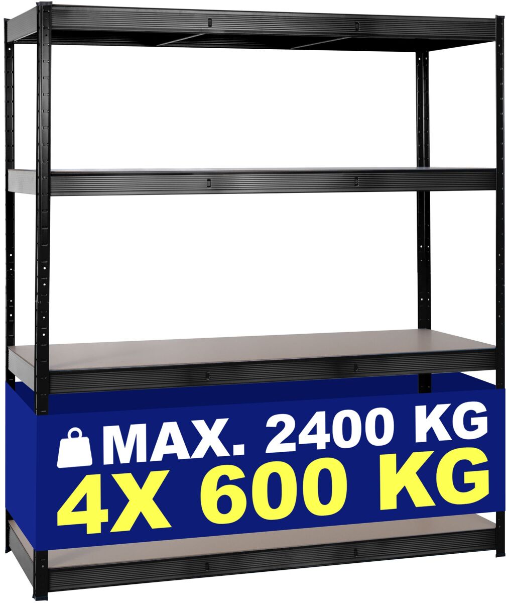 Estante enchufable - SLR160 - Metal 160 Negro