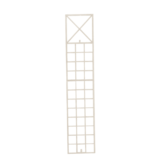 Enrejado Trigo 200 x 40 cm Metal Crema antiguo 2X40X198 cm