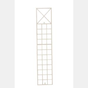 Enrejado Trigo 200 x 40 cm Metal Crema antiguo 2X40X198 cm