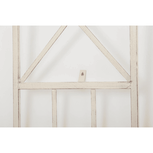 Enrejado Trigo 200 x 40 cm Metal Crema antiguo 2X40X198 cm