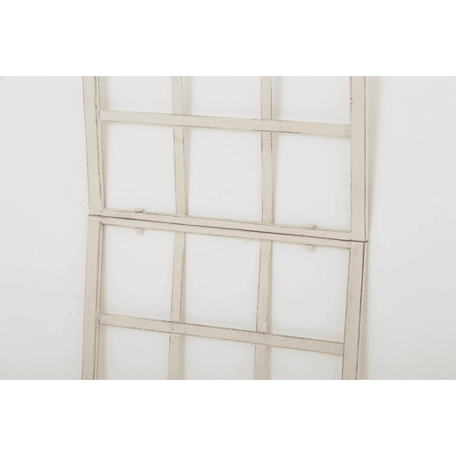 Enrejado Trigo 200 x 40 cm Metal Crema antiguo 2X40X198 cm