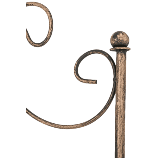 Espaldera Paula 170 x 86 cm Metal Bronce 2X86X170 cm