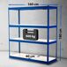 Estante enchufable - SLR160 - Metal 160 Estante enchufable - SLR160 - Metal 160 Azul