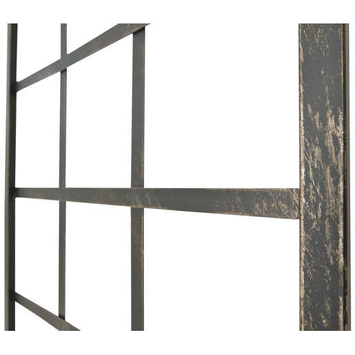 Enrejado Trigo 200 x 40 cm Metal Bronce 2X40X198 cm