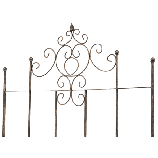 Set de 2 Enrejados para plantas Paula Metal Bronce 2X85.5X170 cm Set de 2 Enrejados para plantas Paula Metal Bronce 2X85.5X170 cm