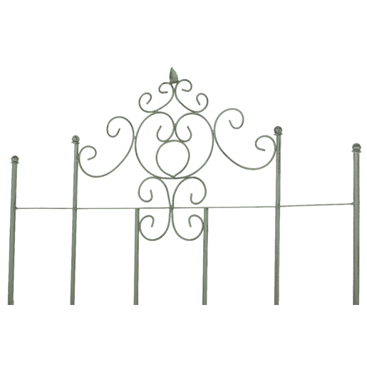 Set de 2 Enrejados para plantas Paula Metal Verde antiguo 2X85.5X170 cm