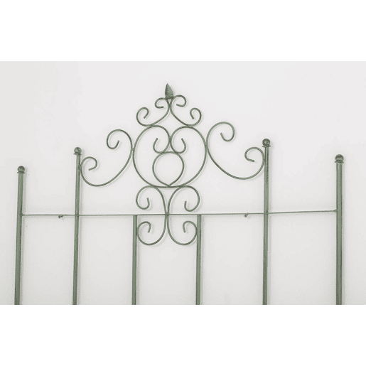 Espaldera Paula 170 x 86 cm Metal Verde antiguo 2X86X170 cm