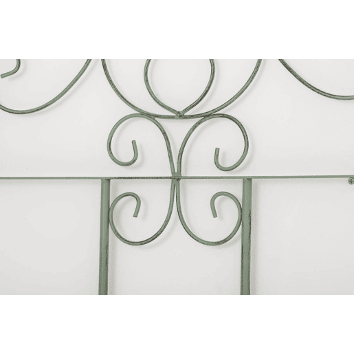 Espaldera Paula 170 x 86 cm Metal Verde antiguo 2X86X170 cm