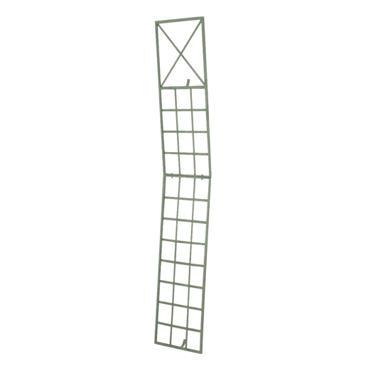 Enrejado Trigo 200 x 40 cm Metal Verde antiguo 2X40X198 cm