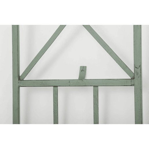 Enrejado Trigo 200 x 40 cm Metal Verde antiguo 2X40X198 cm
