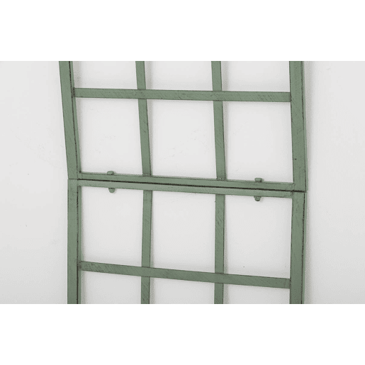 Enrejado Trigo 200 x 40 cm Metal Verde antiguo 2X40X198 cm