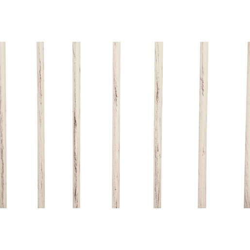Juego de 2 celosias Elisa 100 x 50 cm Metal Crema antiguo 0.7X50X100 cm