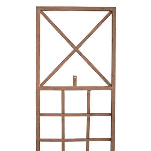 Enrejado Trigo 200 x 40 cm Metal Marrón antiguo 2X40X198 cm