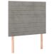 Cama box spring colchón y LED terciopelo - Rayas horizontales 90x200 Cama box spring colchón y LED terciopelo - Rayas horizontales 90x200 Azul
