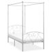Estructura de cama con dosel metal Estructura de cama con dosel metal