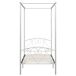 Estructura de cama con dosel metal Estructura de cama con dosel metal