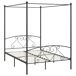 Estructura de cama con dosel metal Estructura de cama con dosel metal
