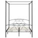 Estructura de cama con dosel metal Estructura de cama con dosel metal