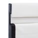Estructura de cama con LED de cuero sintético 90x200 Estructura de cama con LED de cuero sintético 90x200 Blanco