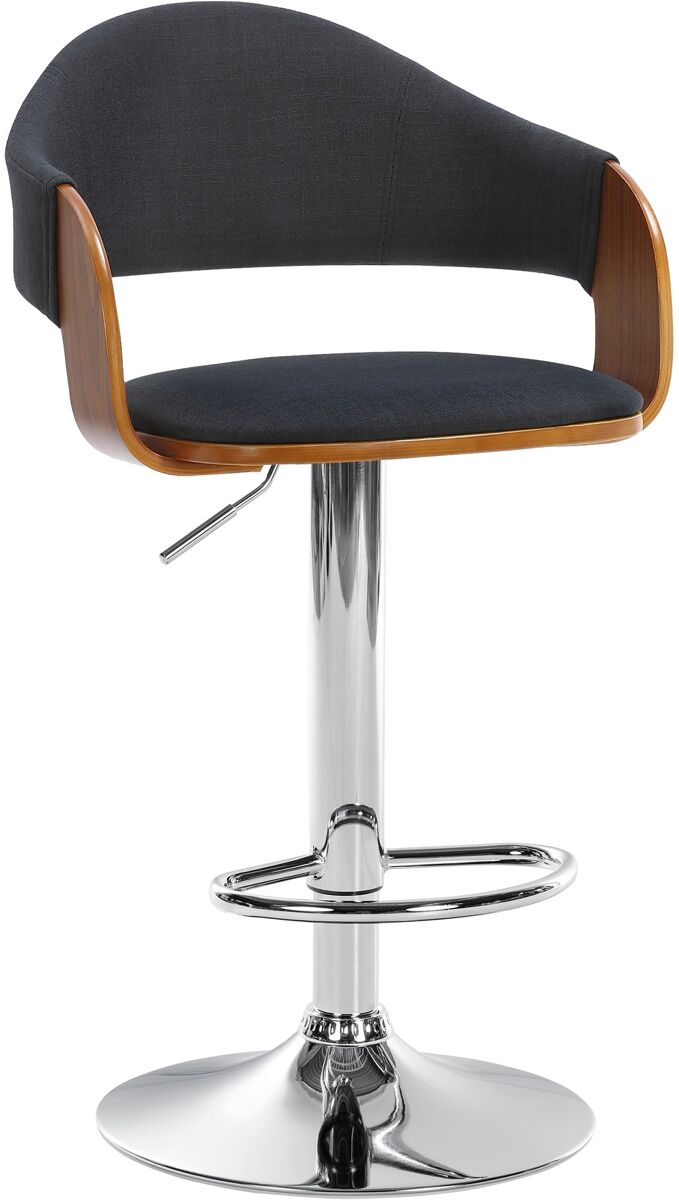Taburete de bar nilse en tela 89x50x49 cm