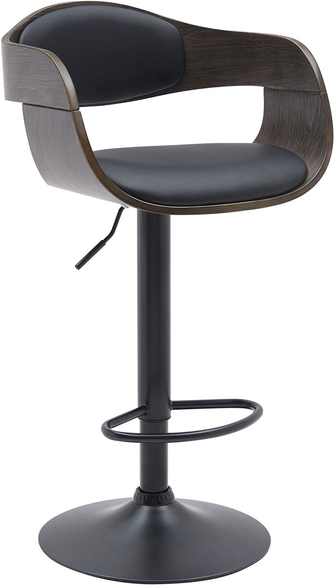 Taburete de bar kingston con base metálica 88x50x48 cm