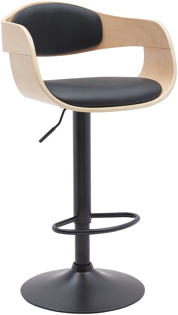 Taburete de bar kingston con base metálica 88x50x48 cm