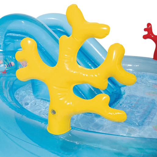 Centro de jogos aquático inflável sob o mar cdifusor, escorregador e estrela do mar INTEX