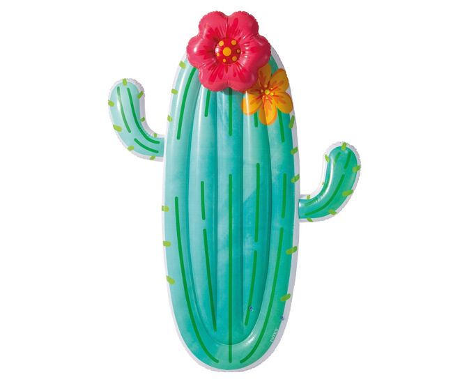 Colchoneta hinchable intex cactus 130x28x180 cm