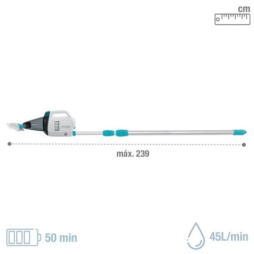 Aspirador de piscina manual recargable ZR100 INTEX