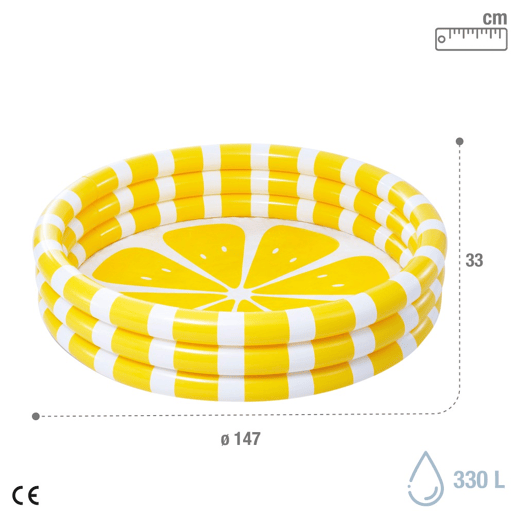 Piscina infantil inflável limão INTEX Piscina infantil inflável limão INTEX